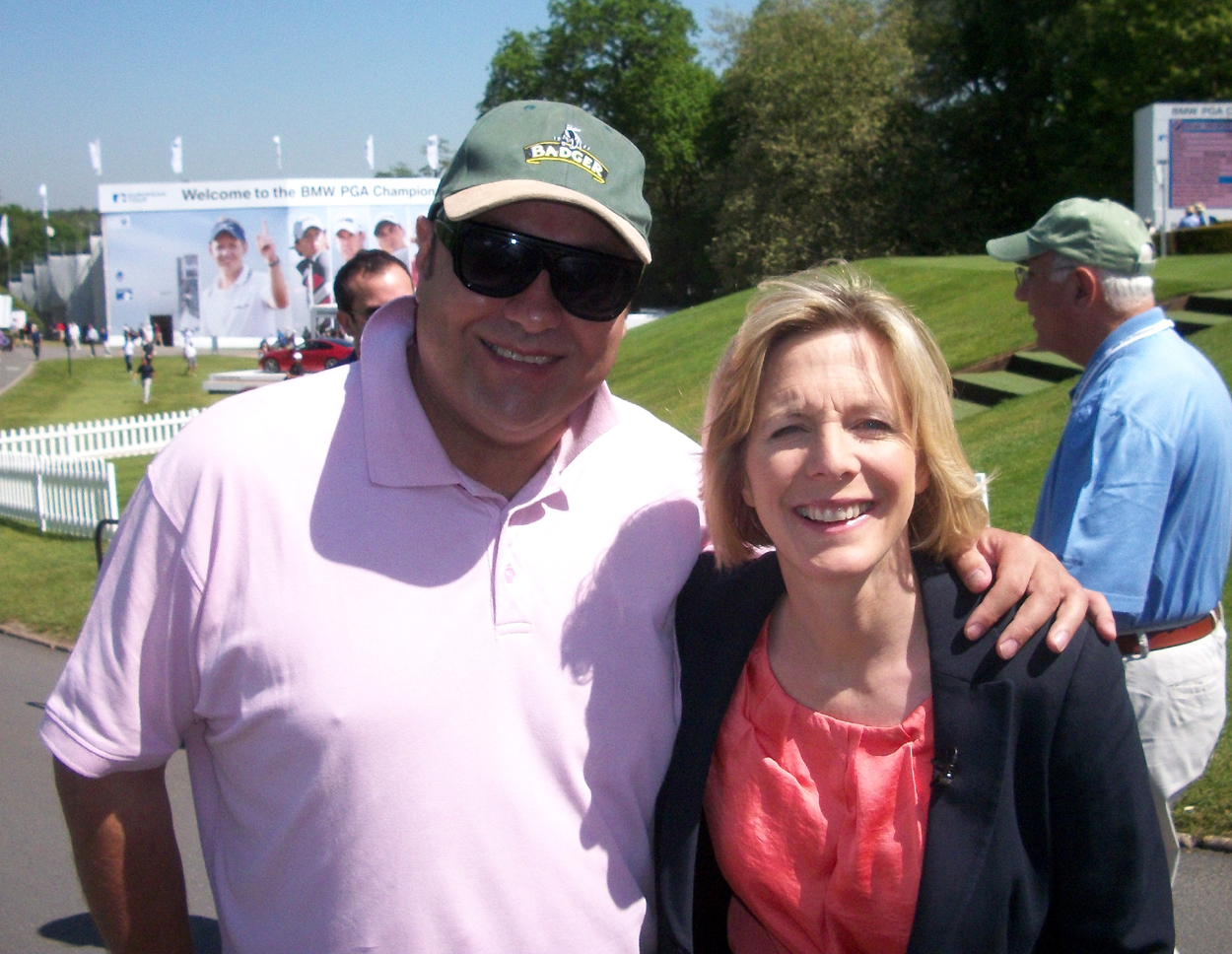Hazel Irvine & Dave Sherwood