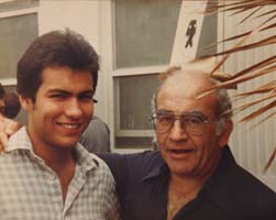 Ed Asner (Lou Grant) & Dave
