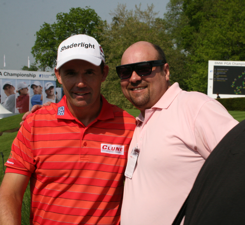 Padraig Harrington & Dave Sherwood