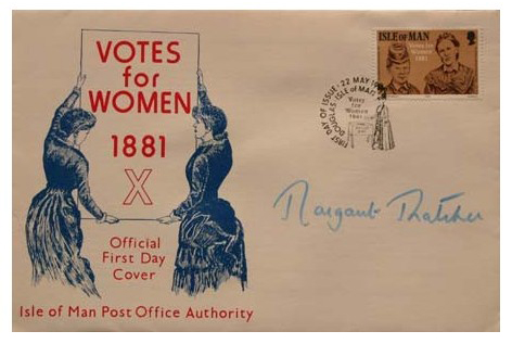 Margaret Thatcher First Day Cover - code 7417