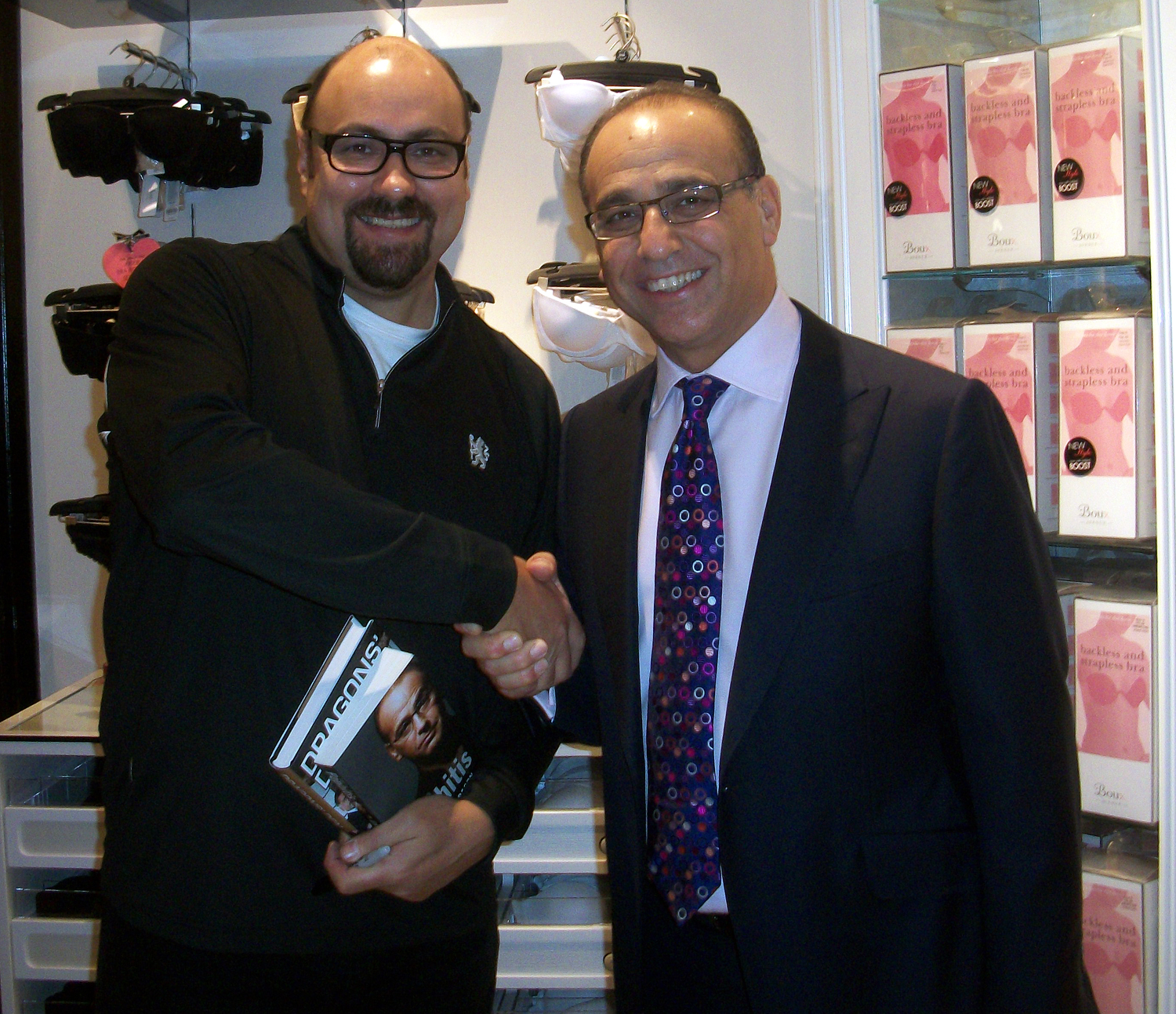 Theo Paphitis & Dave Sherwood