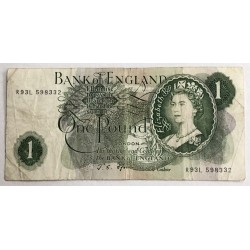 1967 Bank Of England £1 Note 