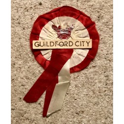 Guildford City FC Vintage Rosette