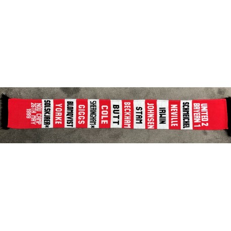 Manchester United - Treble Winners 1999 Scarf