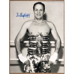 Sir Henry Cooper signed photo 16x12