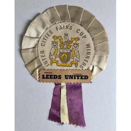 Leeds United FC Vintage Rosette