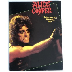 Alice Cooper Tour Programme 1986