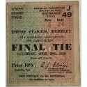 FA Cup Final Ticket Stubs